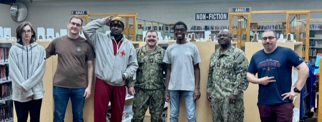 LibRemodelNavyVolunteers