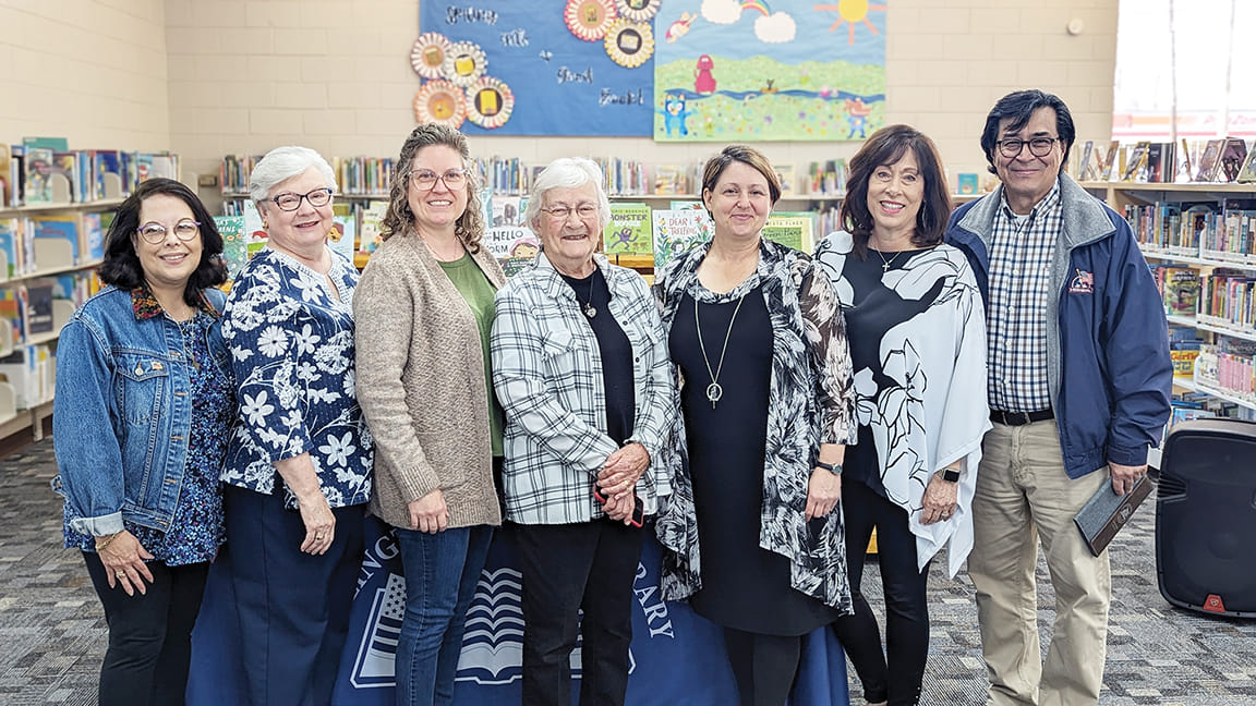 LibraryRededicationBoardwDirector